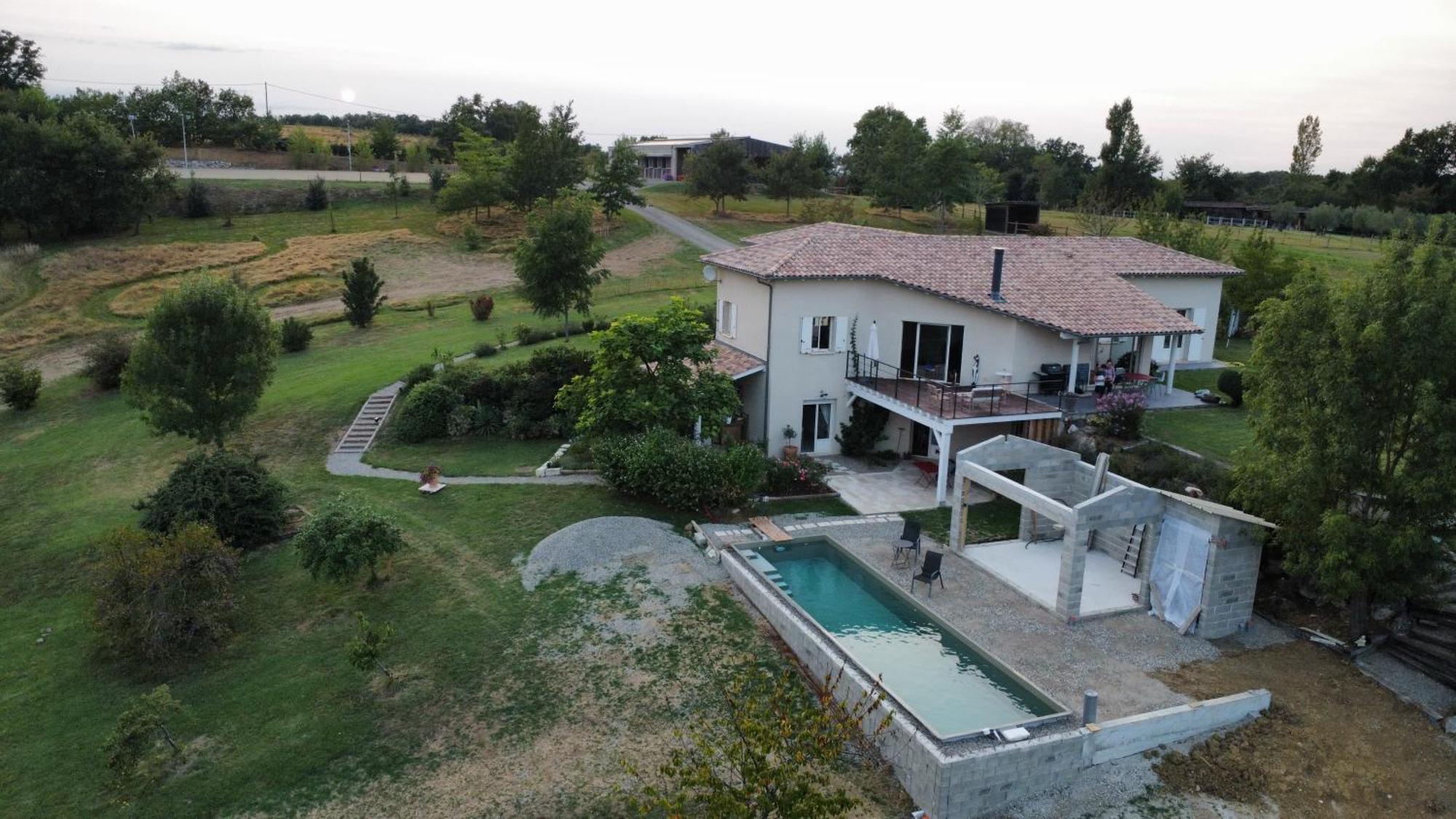Logement Entier De Charme, Gite Equestre Gers Flamarens Dış mekan fotoğraf